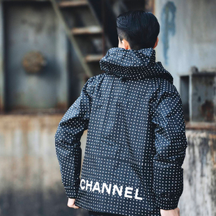 实力现货 SSUR Baseball Jacket 波点风衣  男女同款外套情侣夹克