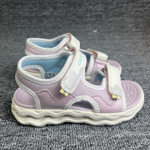 GEOX健乐士童露趾凉鞋防臭运动