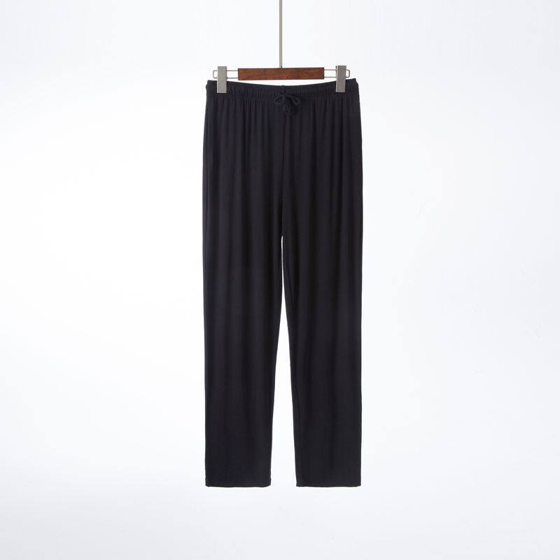 MENS MODAL PAJAMA PANTS LONG PANTS THIN SUMMER AIR CONDITIONER MOSQUITO PANTS CASUAL SPORTS PLUS SIZE LOUNGE PANTS SLACKS
