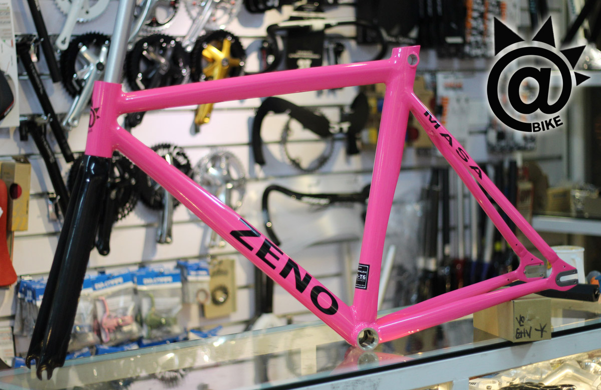 @BIKE ZENO MASA 竞速铝合金车架 粉 清货特价