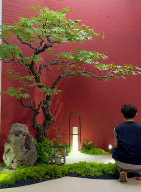 高级仿真绿植造景室内装饰摆件