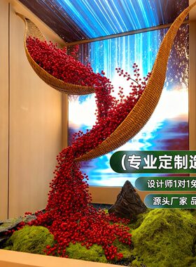 【小红书爆款】仿真绿植装饰景观