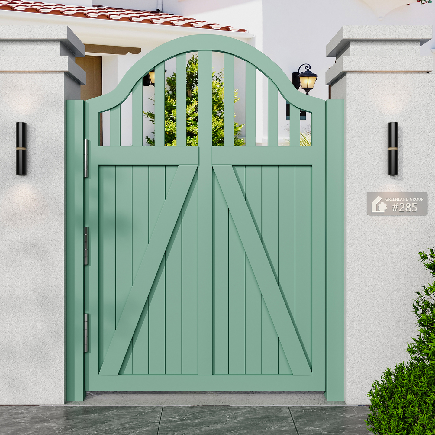 铝合金花园门别墅花园门