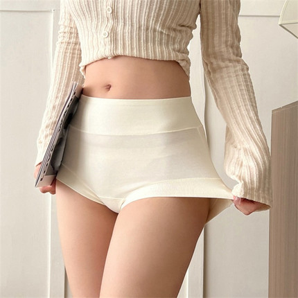 【上新】7A类聚乳酸抗菌纯棉加长档高腰收腹内裤女全棉大码200斤