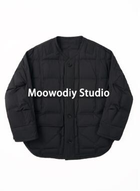 秋冬高级休闲轻盈阔型薄款羽绒服(男女同款）