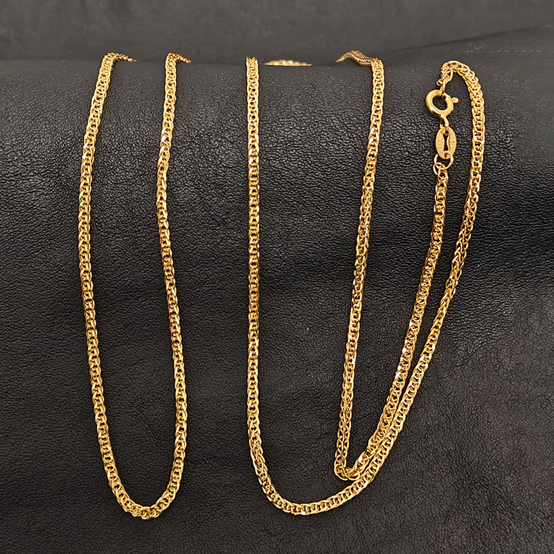 百搭S999肖邦链男女简约纯银镀金锁骨链精致素款足银毛衣链2.3mm,饰品/流行首饰/时尚饰品新,银饰项链,淘宝优惠券,粉丝福利购,淘宝优惠卷