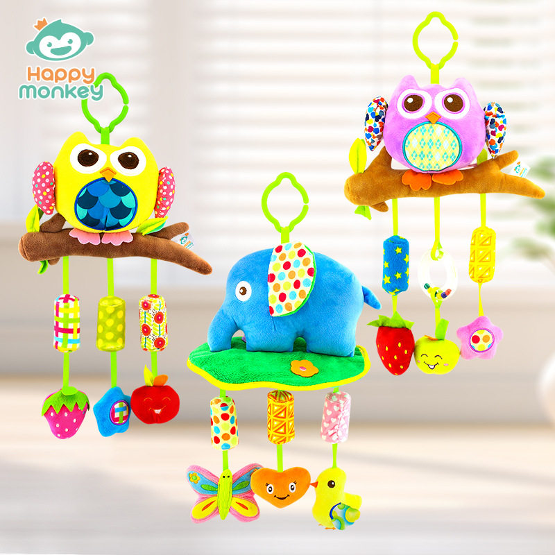 Happy monkey开心美猴王婴儿车挂件风铃宝宝床铃摇铃新生儿玩具,玩具/童车/益智/积木/模型,床铃/床挂,淘宝优惠券,粉丝福利购,淘宝优惠卷