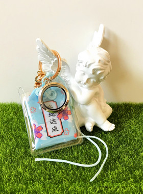 宠物用品毛发纪念品锦鲤挂件猫狗吊坠挂饰动物钛钢钥匙扣毛毛收纳