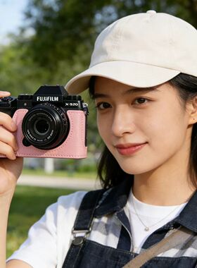 适用于富士XS20保护套底座XT30三代皮套XT50相机包XM5xe5配件微单