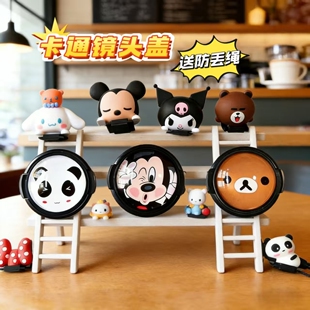 卡通热靴镜头盖适用佳能M50R50R10/200D/M6富士xs20xt5xt50热靴盖