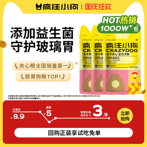 【消保委抽检推荐】狗粮肠胃榜1