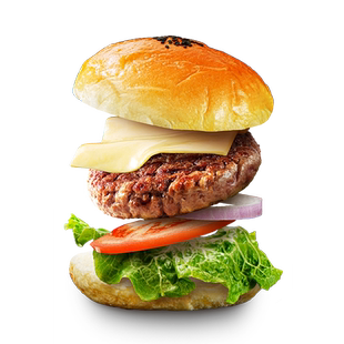 【99元任选6件】大希地黄油手撕面包汉堡包面包胚55g*4袋