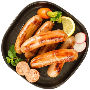 【99元任选6件】大希地火山石烤肠85醇肉肠空气炸锅食材508g