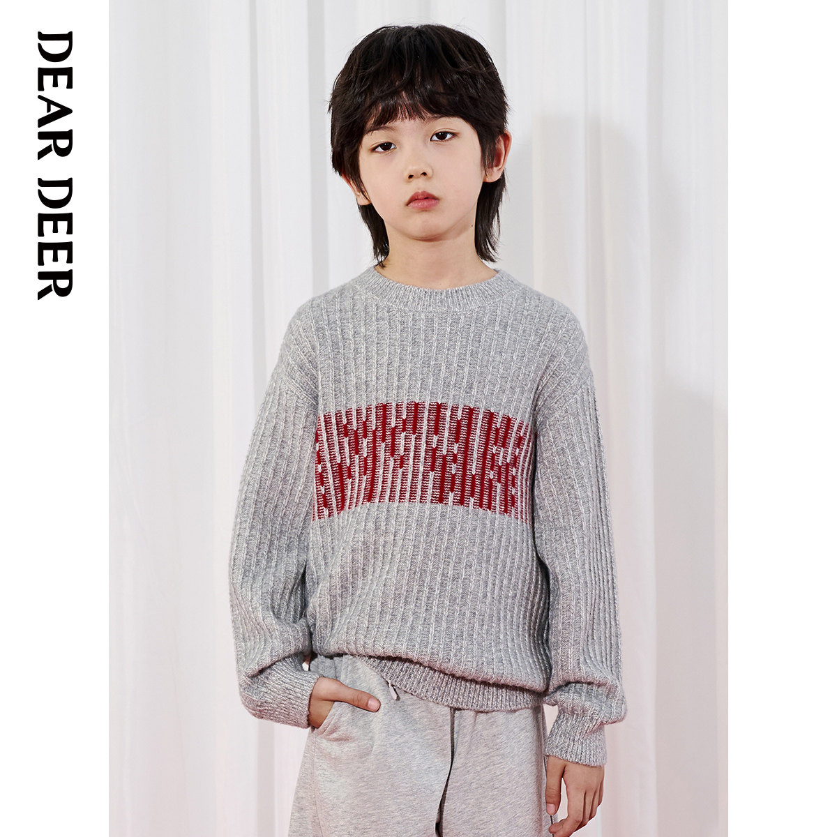 【门店同款】迪迪鹿童装男童毛衣2025春秋新款长袖线衫套头针织衫,童装/婴儿装/亲子装,毛衣/针织衫,淘宝优惠券,粉丝福利购,淘宝优惠卷