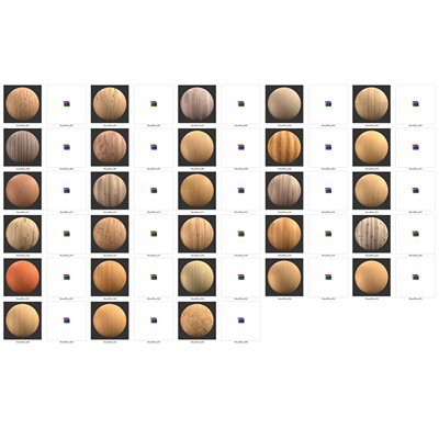 (440)21g- PBR木地板纹理 Poliigon Wood-5 packs