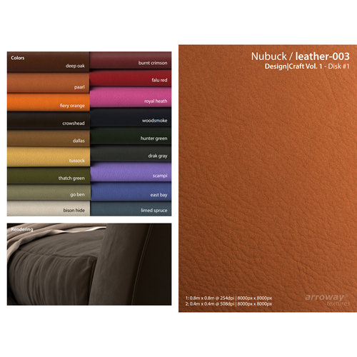 (463)[Arroway Textures Design_Craft vol.1] [皮革]贴图
