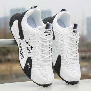 福建晋江品牌男鞋泉州男士休闲鞋子甫田高端运动鞋轻便跑步鞋春季