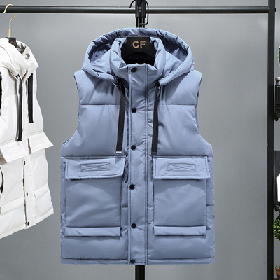 秋冬季13青少年羽绒棉马甲