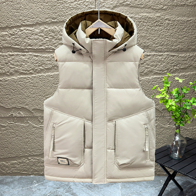 青少年羽绒棉马甲秋冬装