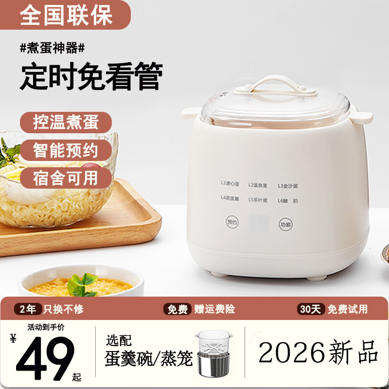 煮蛋器家用小型蒸蛋器煮蛋羹早餐
