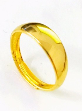 欧币风越南沙金仿真活口戒指包邮