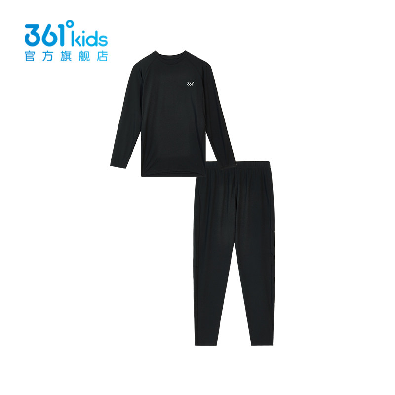 361°男女童针织套装速干新品2026秋季居家儿童秋衣秋裤K12601901