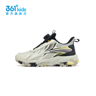 361童鞋男童运动鞋男鞋2026春季透气网面旋钮扣跑步鞋K72533530A