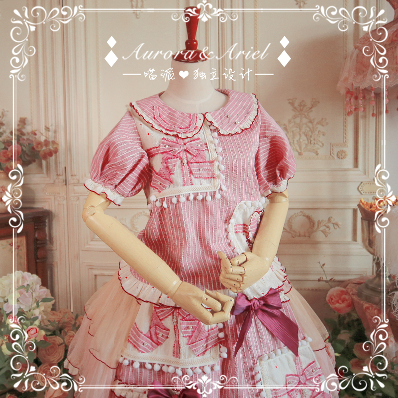 [AA lolita fashion] 原創寶盒戀人系列 手工蝴蝶結/短袖全棉襯衣在類目 模玩/動漫/周邊/cos/桌遊, 二次元洛麗塔, 襯衫中 - 來自Buy2taobao.com提供專業的淘寶代購服務