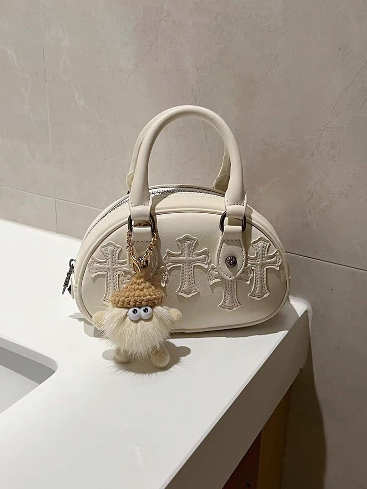 2025新款粉色保龄球小众手提包高级感迷你包包韩版单肩斜挎小包女,箱包皮具/热销女包/男包,小方包,淘宝优惠券,粉丝福利购,淘宝优惠卷