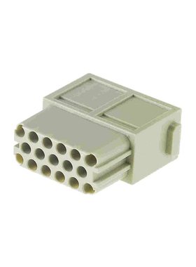 HARTING浩亭09140173101哈丁矩形连接器插芯母头 单模块
