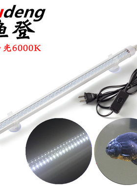 渔登正白光6000k防水灯金鱼鱼缸