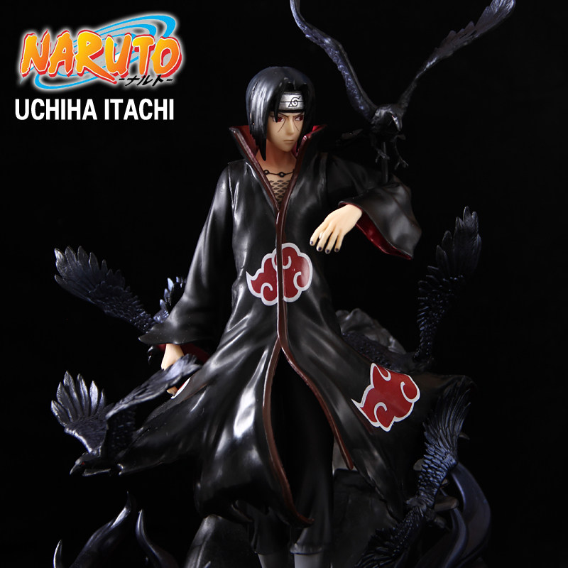 火影忍者疾风传GK宇智波鼬人偶乌鸦晓组织场景玩具模型手办由佑