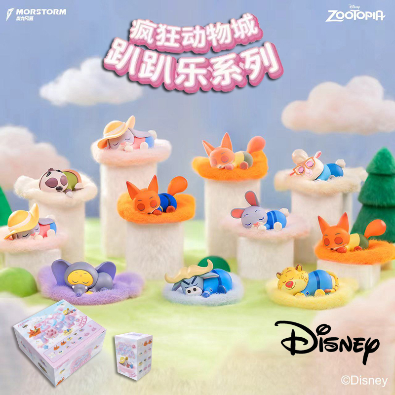 电影周边尼卡狐狸朱迪兔子隐藏款