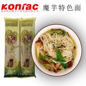 干魔芋挂面低值魔芋面劲道不糊汤代餐饱腹方便待煮魔芋丝爽滑面条