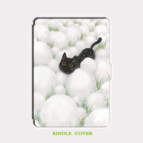 原创休眠超薄kindle保护套pu皮