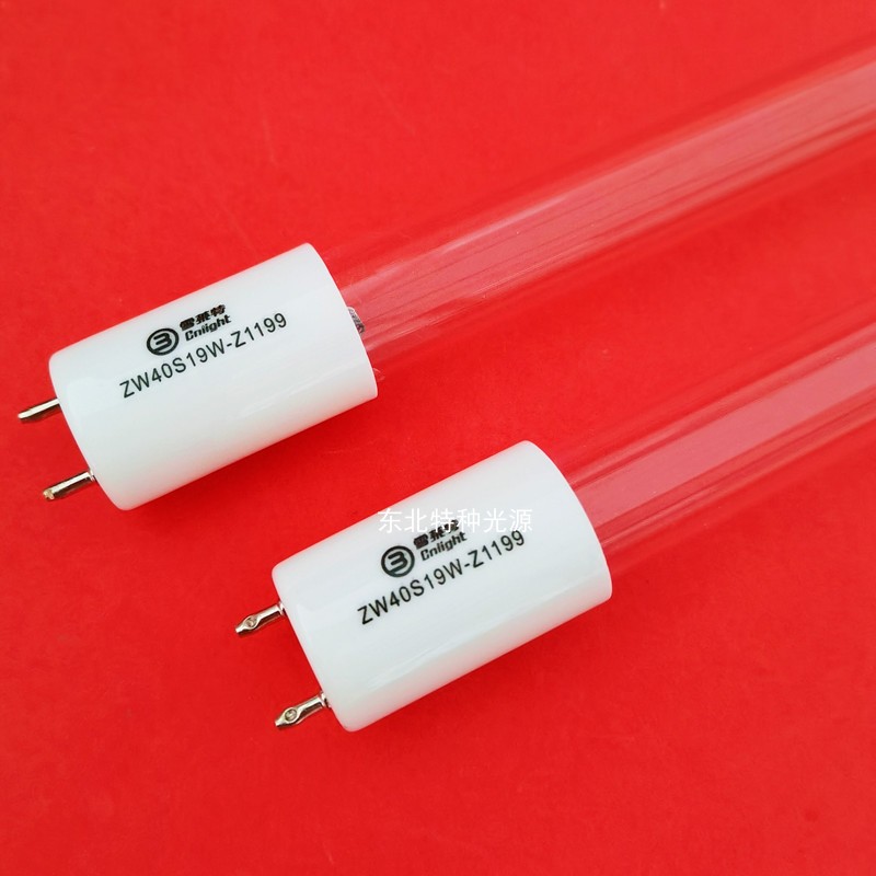 雪莱特ZW40S19W（Y）-Z1199杀菌消毒紫外线灯管UVC波段254nm 40W