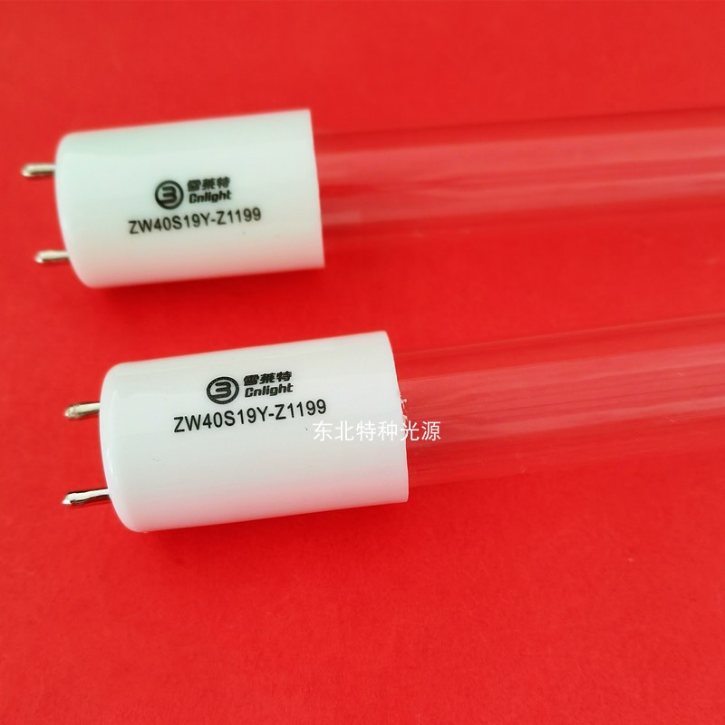 40W有臭氧紫外线杀菌灯管雪莱特ZW40S19（W）Y-Z1199更衣室消毒灯