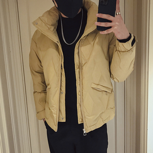 MY38-P178 冬季羽绒服男立领外套2022新款男装帅潮牌羽绒衣服1图片