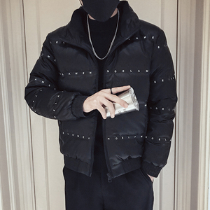 MY36-特P138 新款冬季短款棉衣潮牌加厚男装高级感羽绒棉服外套1图片