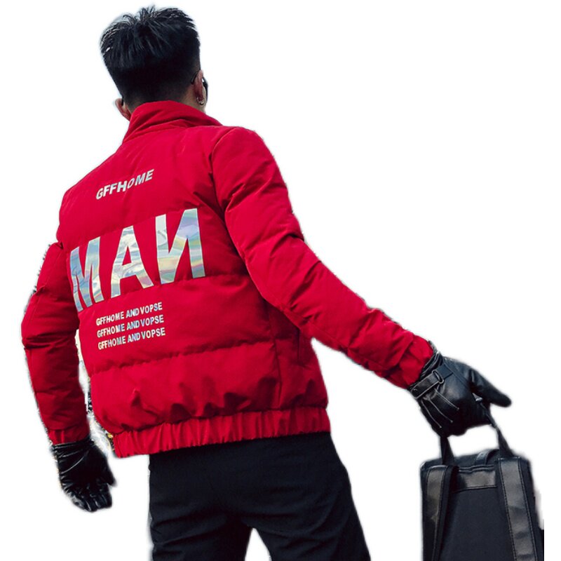 MY81-P145男士冬季加厚潮流立领帅气青少年短款2020爆款棉衣外套,男装棉衣,电商A257