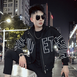 JK002-特批98春季男士外套青春韩风潮流帅气休闲潮牌个性夹克，男装夹克，电商A257