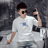 T68-P40青少年简约百搭短袖t恤男夏季潮牌半袖体恤衣服，男装T恤，电商A257