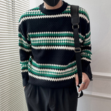 M50-P78高级感潮牌毛衣男秋冬季加厚长袖内搭线衣2024新款针织2，男装针织衫/毛衣，电商A257