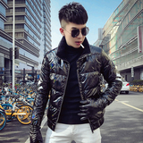 MY818特羽绒服潮男七彩亮面韩版潮流网红社会小伙外套，男装羽绒服，电商A257