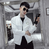 JK005-特批88春季新款男士外套翻领百搭潮流休闲潮流个性网红夹，男装夹克，电商A257