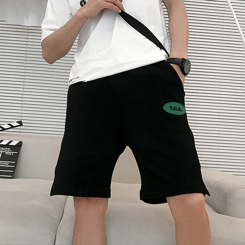 D33-P45夏季排扣五分裤子ins潮牌短裤休闲运动男潮流2022新款3，男装休闲裤，电商A257