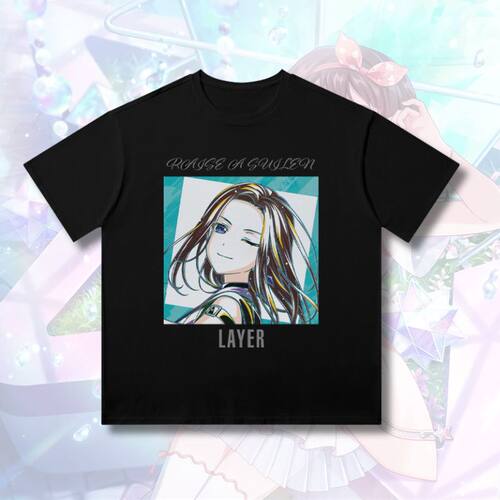 BANG DREAM十周年短袖纯棉T恤男女 RAISE A SUILEN 痛衣服二次元