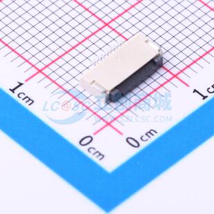 全新X05A15L10T SMD,P=0.5mm,卧贴 FFC/FPC连接器可开票