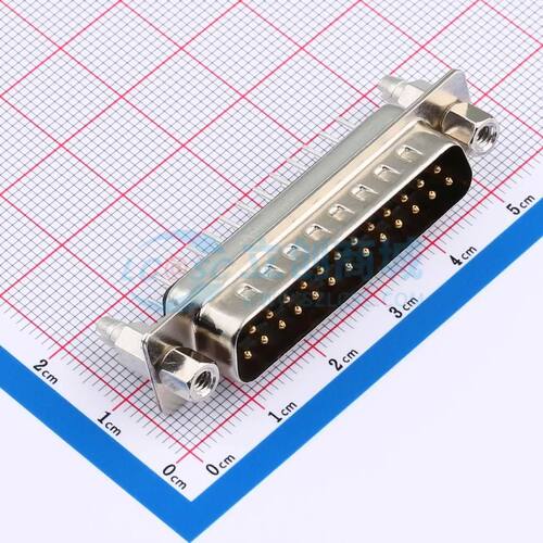 X0225WT17B5 直插插件 D-Sub/VGA连接器 25P 公座可开票