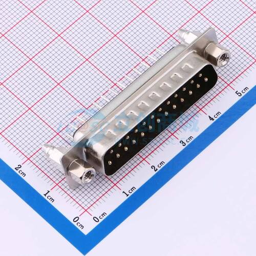 X0225WT7B5 直插插件 D-Sub/VGA连接器 25P 公座可开票